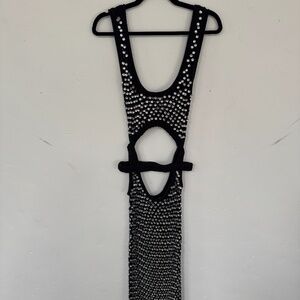 DIOTIMA Dress Size II Chunky crystal mesh dress with hand-sewn crystal